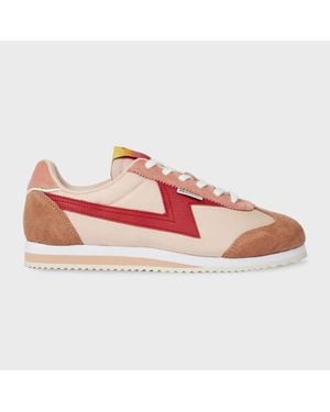Paul Smith Peach 'Jasmine' Trainers - Pink