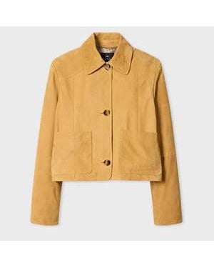 Paul Smith Suede Jacket - White