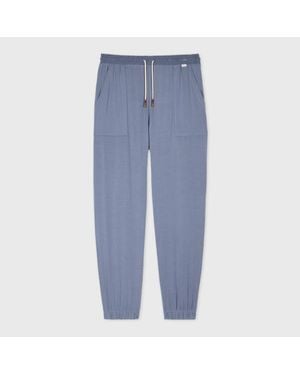 Paul Smith Light Modal-Blend Lounge Trousers - Blue