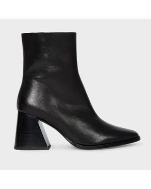 Paul Smith Leather 'Baylis' Boots - Black