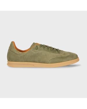 Paul Smith Khaki 'Bailey' Trainers - Green