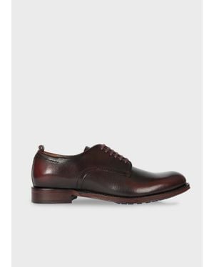 Paul Smith Burgundy 'Arden' Shoes - Brown