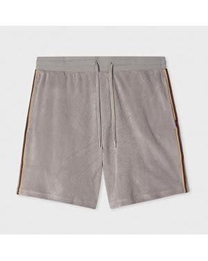Paul Smith Towelling Lounge Shorts - Grey