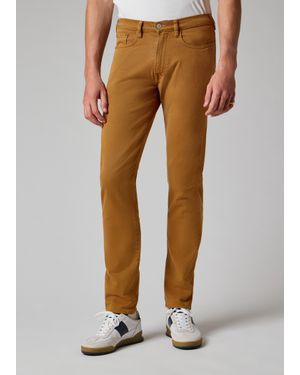 Paul Smith Slim Tapered-Fit Tan Garment-Dyed Jeans - Brown
