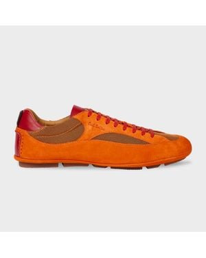 Paul Smith 'Marini' Trainers - Orange