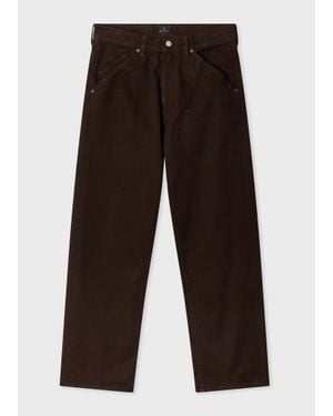 Paul Smith Relaxed-Fit Cotton Jeans - Brown