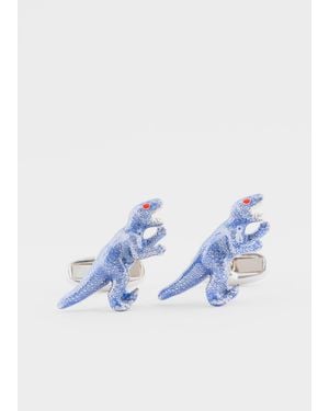 Paul Smith Light 3D 'Dino' Cufflinks - Blue