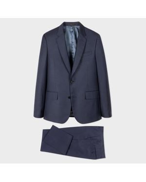 Paul Smith Mens Tailored Fit 2btn Suit - Blue