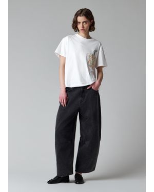 Paul Smith 'Rabbit' Floral Pocket T-Shirt - White