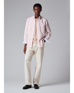Paul Smith Regular-Fit Stripe Cotton Shirt - Pink