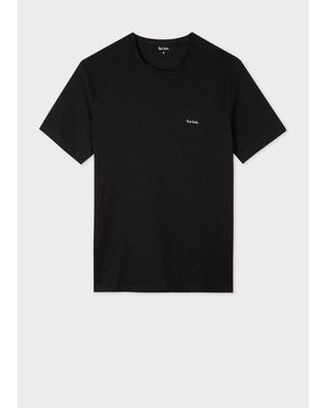 Paul Smith Signature Logo Lounge T-Shirt - Black