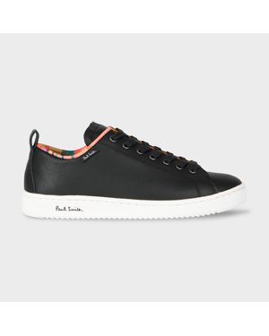 Paul Smith 'Dusky Swirl' Trim 'Miyata' Trainers - Black