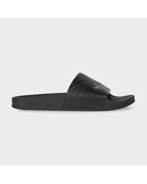 Paul Smith Zebra 'Zed' Slides - Black