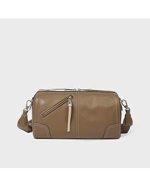 Paul Smith Leather Crossbody Bag - Brown