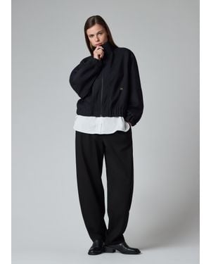 Paul Smith Barrel Leg Trousers - Blue