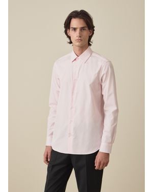 Paul Smith Slim-Fit Cotton Poplin Shirt - Pink