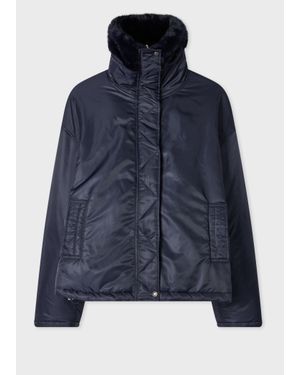 Paul Smith Reversible Bomber Jacket - Blue