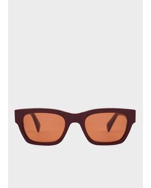Paul Smith 'Loxham' Sunglasses - Red