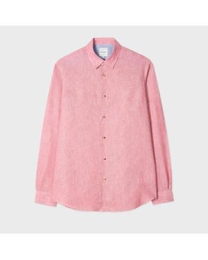 Paul Smith Linen Shirt - Pink