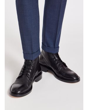 Paul Smith Leather 'Newland' Boots - Black