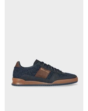 Paul Smith Tweed 'Rye' Trainers - Blue