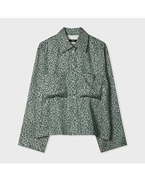 Paul Smith 'Animal' Print Shirt - Green