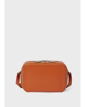 Paul Smith Leather Flight Bag - Brown