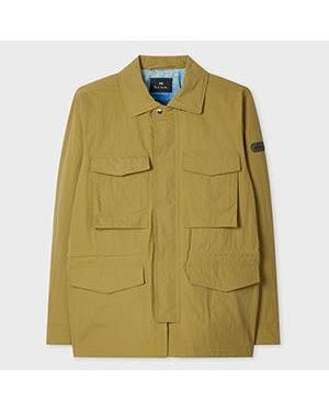 Paul Smith Khaki Cotton-Blend Field Jacket - Green