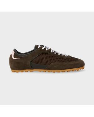 Paul Smith Khaki 'Samara' Trainers - Brown