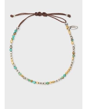 Paul Smith Metal Beaded Bracelet - Green