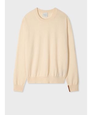 Paul Smith Crew Neck Jumper - Natural