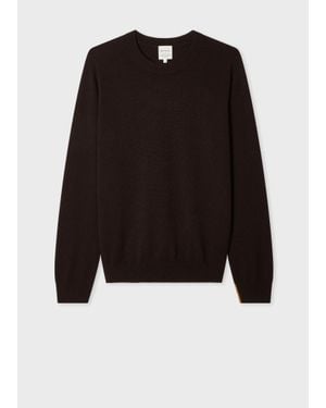 Paul Smith Dark Cashmere Jumper - Black