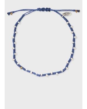 Paul Smith Cord Bead Bracelet - White