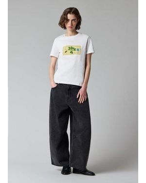 Paul Smith 'Flower Stem' T-Shirt - Grey