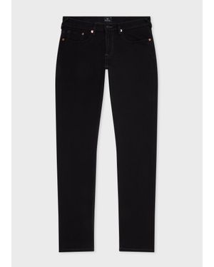 Paul Smith Tapered-Fit 'Organic Stretch' Jeans - Black