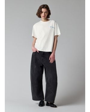 Paul Smith Ecru 'Start Something New' T-Shirt - Grey