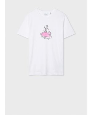 Paul Smith 'Poodle Print' T-Shirt - White