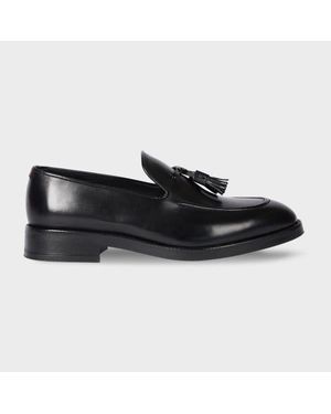 Paul Smith Leather 'Lawrence' Tassel Loafers - Black