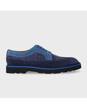 Paul Smith Suede 'Count' Brogues - Blue