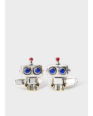 Paul Smith Robot Cufflinks - Blue