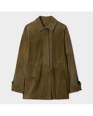 Paul Smith Suede Swing Jackets - Green