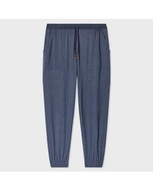 Paul Smith Dark Modal-Blend Lounge Trousers - Blue