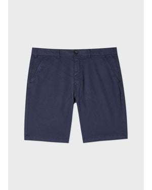Paul Smith Organic-Cotton Shorts - Blue