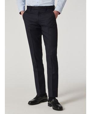 Paul Smith Tailored-Fit Wool Twill Two-Button Suit - Blue