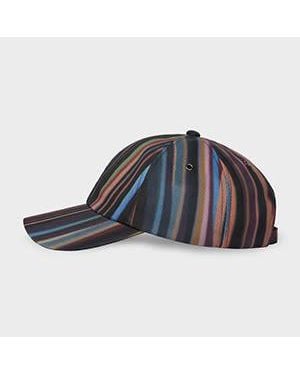Paul Smith 'Midnight Swirl' Baseball Cap - Blue
