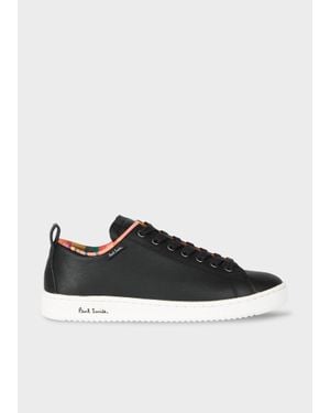 Paul Smith 'Dusky Swirl' Trim 'Miyata' Trainers - Black