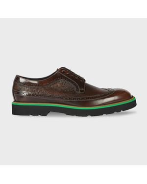 Paul Smith Leather 'Count' Brogues - Brown