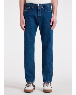 Paul Smith Standard-Fit Mid-Wash 'Organic Authentic Twill' Jeans - Blue