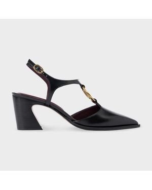 Paul Smith Leather 'Adelia' Heels - Black