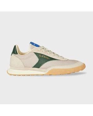 Paul Smith Ecru 'Wally' Trainers - White